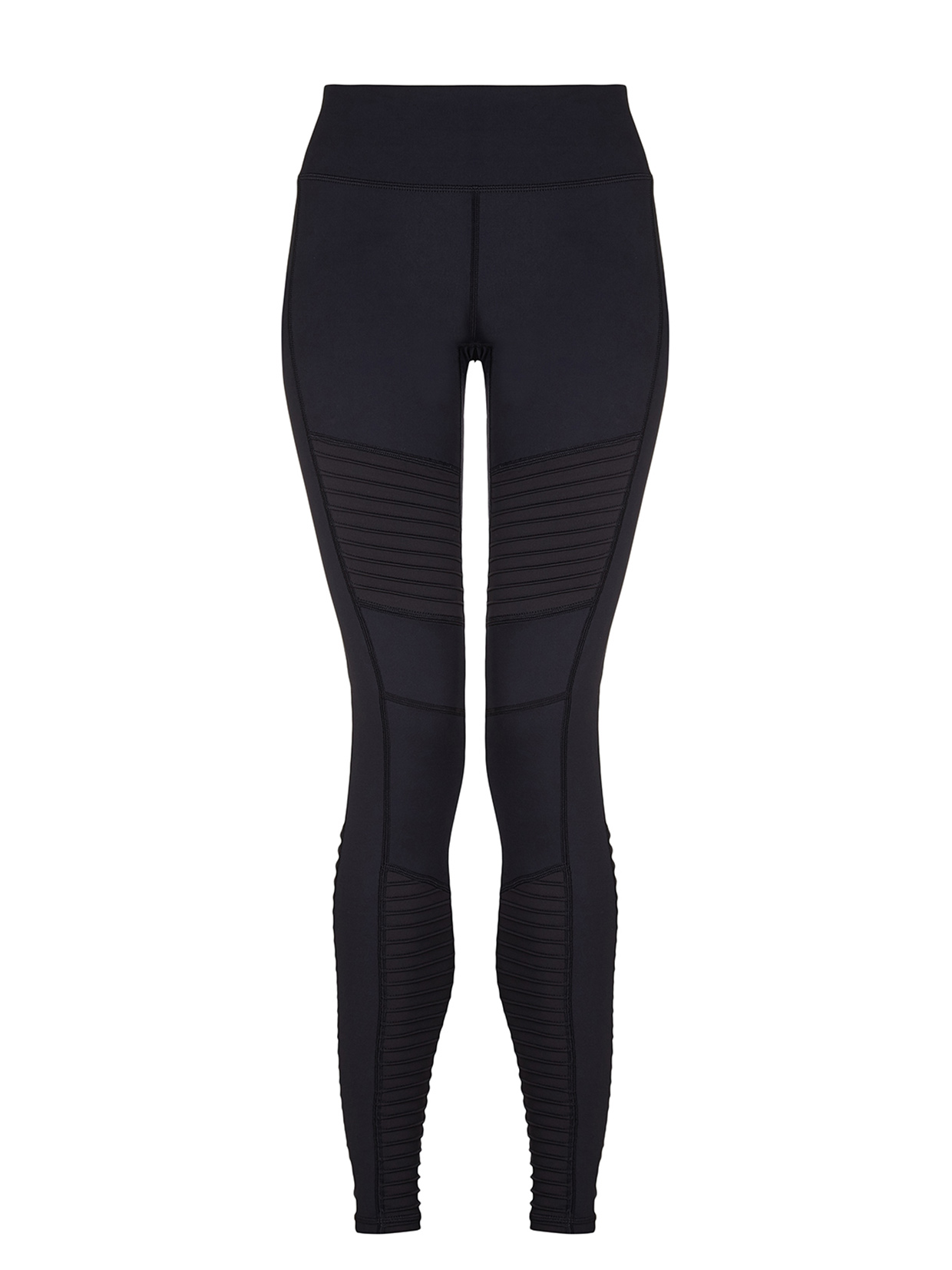 Luxe Black High Waisted Gym Leggings with Second Skin Fit – Born Nouli